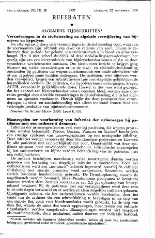 Eerste pagina van het artikel zoals het is gepubliceerd in het tijdschrift