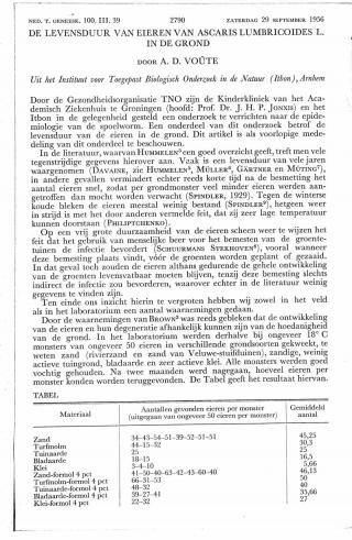 Eerste pagina van het artikel zoals het is gepubliceerd in het tijdschrift