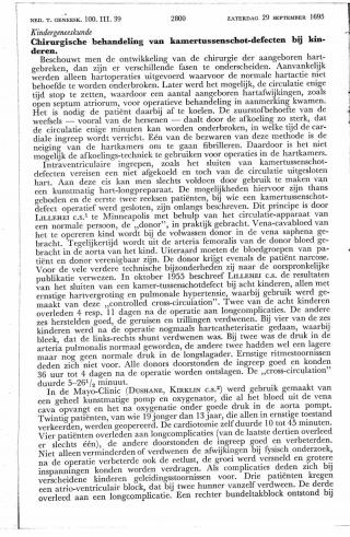 Eerste pagina van het artikel zoals het is gepubliceerd in het tijdschrift