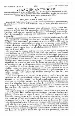 Eerste pagina van het artikel zoals het is gepubliceerd in het tijdschrift