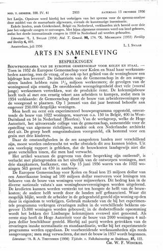 Eerste pagina van het artikel zoals het is gepubliceerd in het tijdschrift