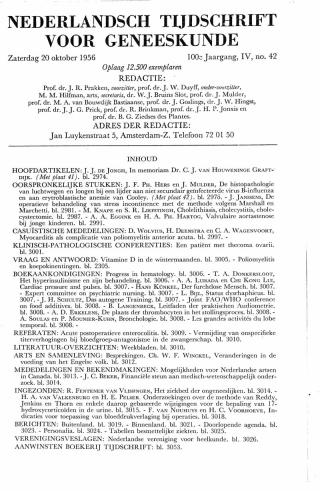 Eerste pagina van het artikel zoals het is gepubliceerd in het tijdschrift