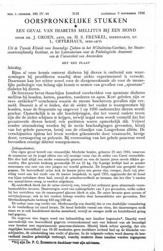 Eerste pagina van het artikel zoals het is gepubliceerd in het tijdschrift