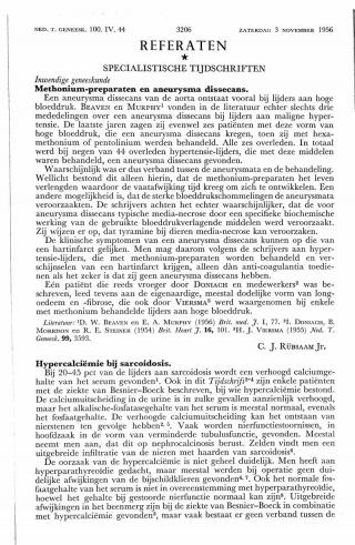 Eerste pagina van het artikel zoals het is gepubliceerd in het tijdschrift