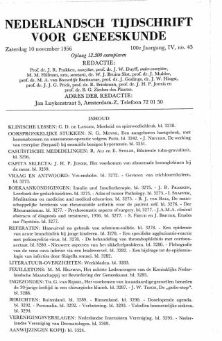 Eerste pagina van het artikel zoals het is gepubliceerd in het tijdschrift