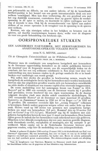 Eerste pagina van het artikel zoals het is gepubliceerd in het tijdschrift