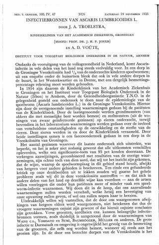 Eerste pagina van het artikel zoals het is gepubliceerd in het tijdschrift