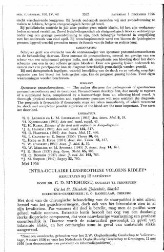 Eerste pagina van het artikel zoals het is gepubliceerd in het tijdschrift