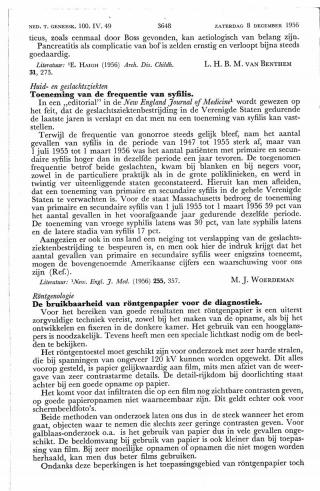 Eerste pagina van het artikel zoals het is gepubliceerd in het tijdschrift