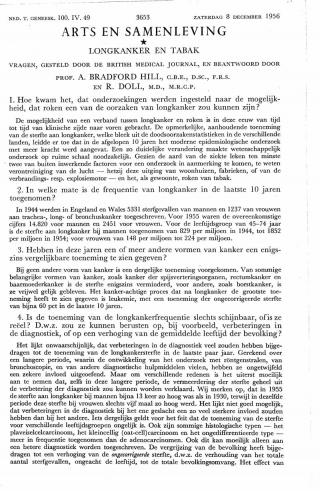 Eerste pagina van het artikel zoals het is gepubliceerd in het tijdschrift