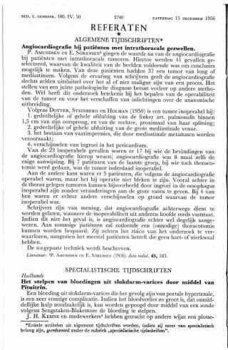 Eerste pagina van het artikel zoals het is gepubliceerd in het tijdschrift