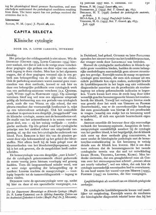 Eerste pagina van het artikel zoals het is gepubliceerd in het tijdschrift