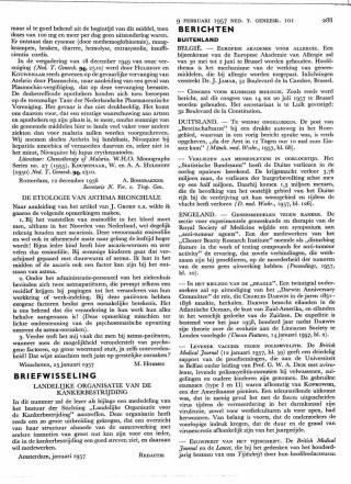 Eerste pagina van het artikel zoals het is gepubliceerd in het tijdschrift