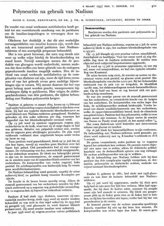 Eerste pagina van het artikel zoals het is gepubliceerd in het tijdschrift