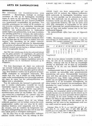 Eerste pagina van het artikel zoals het is gepubliceerd in het tijdschrift