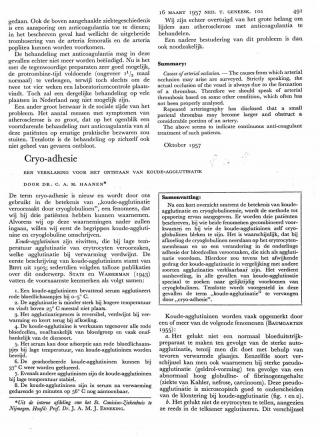 Eerste pagina van het artikel zoals het is gepubliceerd in het tijdschrift