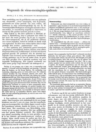 Eerste pagina van het artikel zoals het is gepubliceerd in het tijdschrift