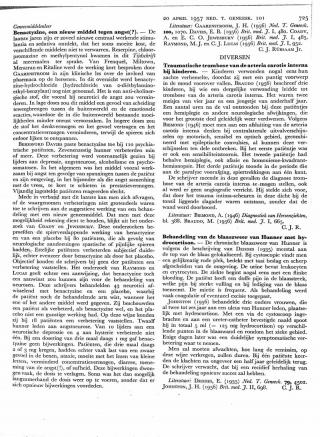 Eerste pagina van het artikel zoals het is gepubliceerd in het tijdschrift