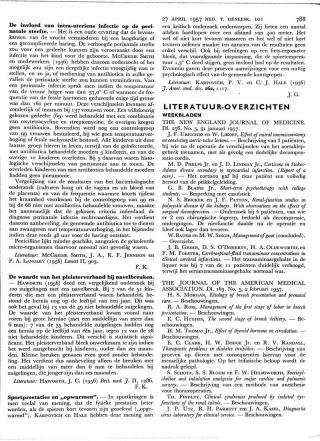 Eerste pagina van het artikel zoals het is gepubliceerd in het tijdschrift