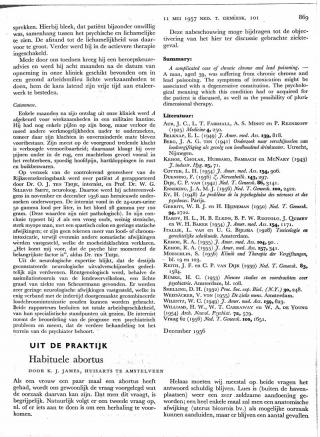 Eerste pagina van het artikel zoals het is gepubliceerd in het tijdschrift