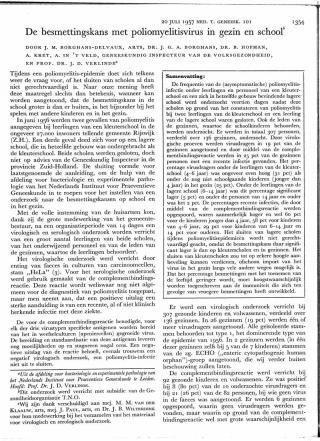 Eerste pagina van het artikel zoals het is gepubliceerd in het tijdschrift