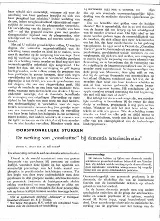 Eerste pagina van het artikel zoals het is gepubliceerd in het tijdschrift