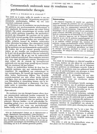 Eerste pagina van het artikel zoals het is gepubliceerd in het tijdschrift