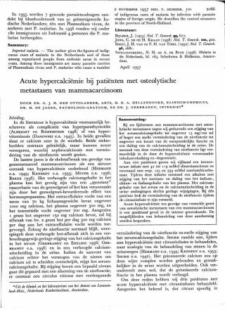 Eerste pagina van het artikel zoals het is gepubliceerd in het tijdschrift