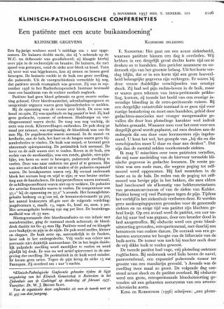 Eerste pagina van het artikel zoals het is gepubliceerd in het tijdschrift