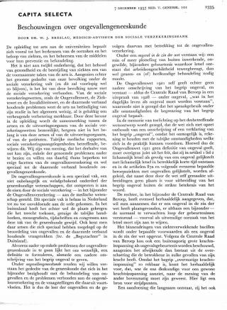 Eerste pagina van het artikel zoals het is gepubliceerd in het tijdschrift