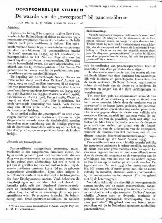 Eerste pagina van het artikel zoals het is gepubliceerd in het tijdschrift