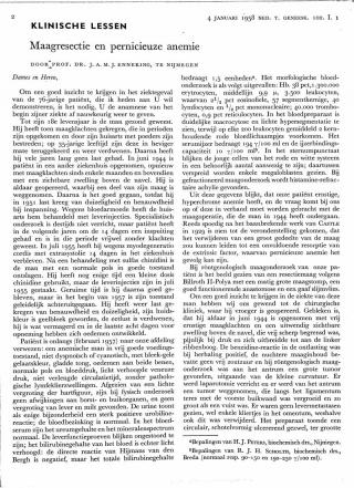 Eerste pagina van het artikel zoals het is gepubliceerd in het tijdschrift