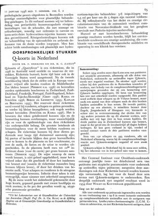 Eerste pagina van het artikel zoals het is gepubliceerd in het tijdschrift