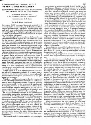 Eerste pagina van het artikel zoals het is gepubliceerd in het tijdschrift