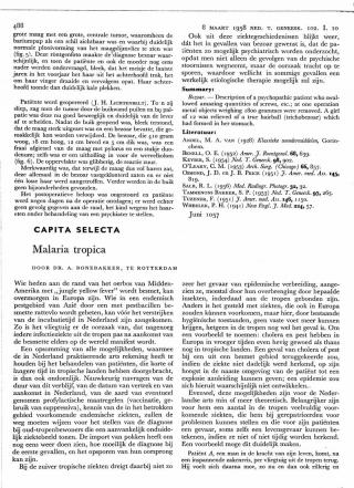 Eerste pagina van het artikel zoals het is gepubliceerd in het tijdschrift