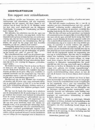 Eerste pagina van het artikel zoals het is gepubliceerd in het tijdschrift