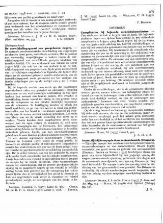 Eerste pagina van het artikel zoals het is gepubliceerd in het tijdschrift