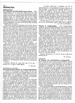 Eerste pagina van het artikel zoals het is gepubliceerd in het tijdschrift