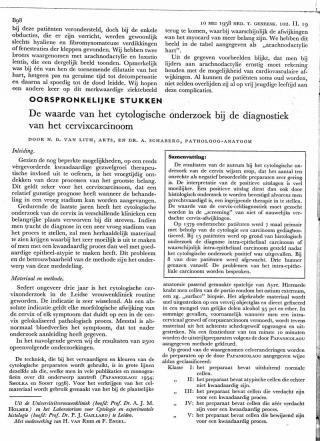 Eerste pagina van het artikel zoals het is gepubliceerd in het tijdschrift