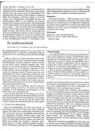 Eerste pagina van het artikel zoals het is gepubliceerd in het tijdschrift