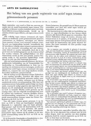 Eerste pagina van het artikel zoals het is gepubliceerd in het tijdschrift