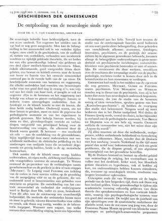 Eerste pagina van het artikel zoals het is gepubliceerd in het tijdschrift