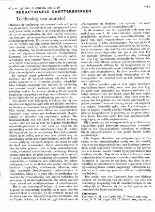 Eerste pagina van het artikel zoals het is gepubliceerd in het tijdschrift