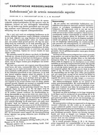 Eerste pagina van het artikel zoals het is gepubliceerd in het tijdschrift