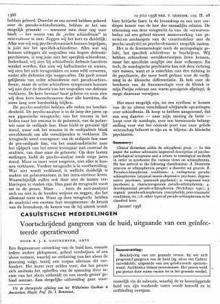 Eerste pagina van het artikel zoals het is gepubliceerd in het tijdschrift