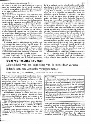 Eerste pagina van het artikel zoals het is gepubliceerd in het tijdschrift