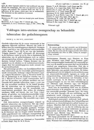 Eerste pagina van het artikel zoals het is gepubliceerd in het tijdschrift