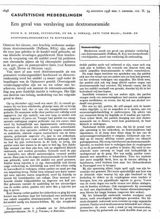 Eerste pagina van het artikel zoals het is gepubliceerd in het tijdschrift