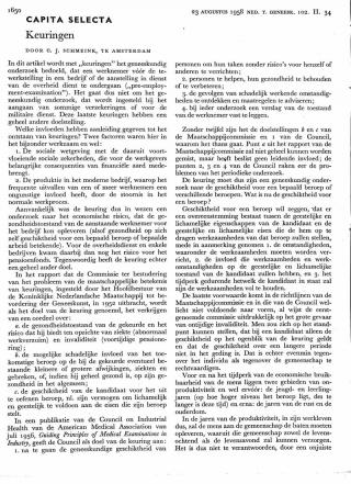 Eerste pagina van het artikel zoals het is gepubliceerd in het tijdschrift