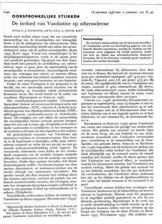 Eerste pagina van het artikel zoals het is gepubliceerd in het tijdschrift